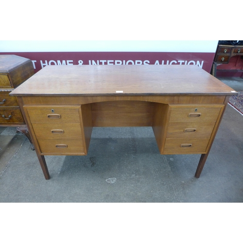 1 - A Danish teak desk