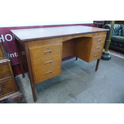 1 - A Danish teak desk