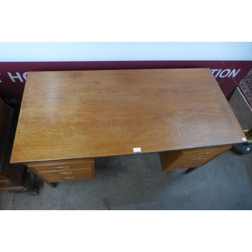 1 - A Danish teak desk