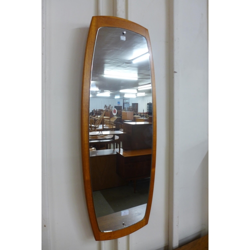 15 - A teak framed mirror