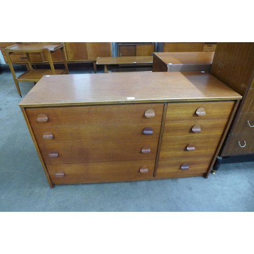 21 - A Stag Cantata teak chest of drawers