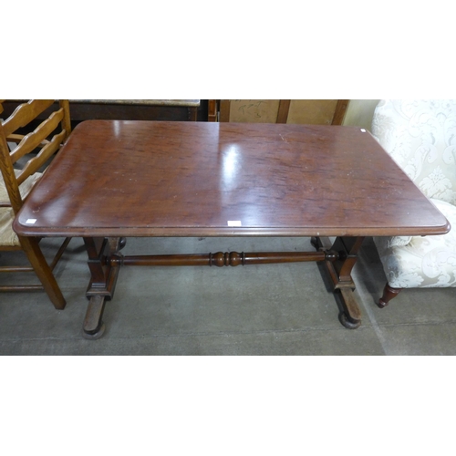 223 - A George IV mahogany library table