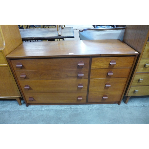 26 - A Stag Cantata teak chest of drawers