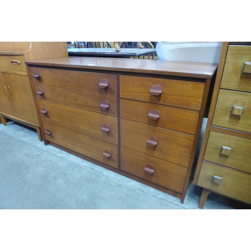 26 - A Stag Cantata teak chest of drawers