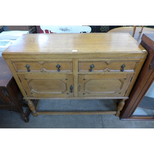 260 - An oak sideboard