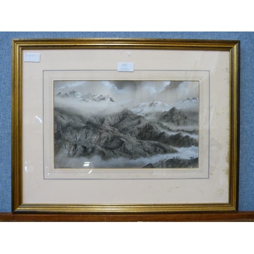 335 - Victor Coverley-Price, In the Heart of the Peruvian Andes, watercolour, framed