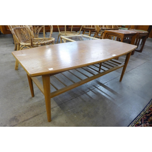 46 - A teak coffee table