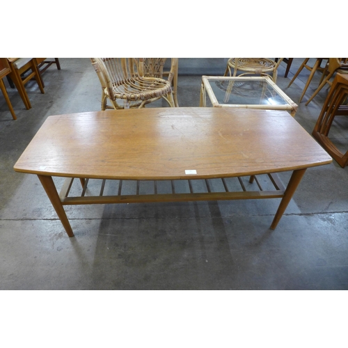 46 - A teak coffee table