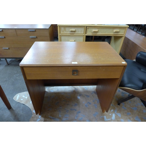 58 - A G-Plan Brazilia teak single drawer side table