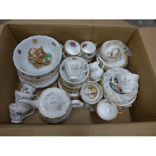 1138 - A collection of mixed china including Royal Albert and Royal Doulton **PLEASE NOTE THIS LOT IS NOT E... 