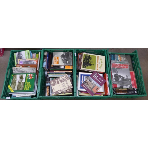 1151 - Four boxes of railway related books **PLEASE NOTE THIS LOT IS NOT ELIGIBLE FOR POSTING AND PACKING**