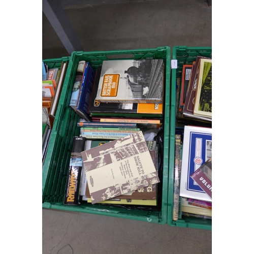 1151 - Four boxes of railway related books **PLEASE NOTE THIS LOT IS NOT ELIGIBLE FOR POSTING AND PACKING**