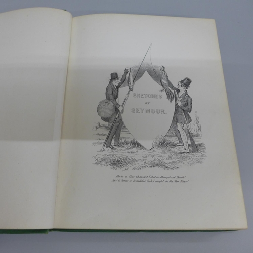 628 - Seymour's Humorous Sketches, ninety-seven caricature etchings, published by Frederick Bentley 4 Vo