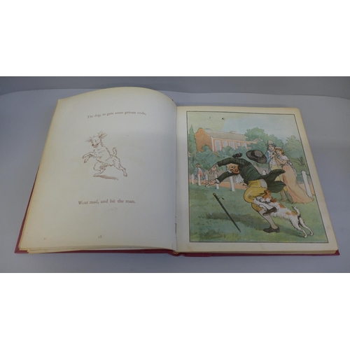 646 - The Mad Dog, one of Ralph Caldecott's Picture Books, published by George Routledge and Sons