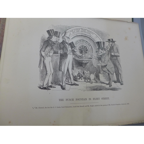 669 - Cartoons from Punch by John Tenniel, published by Bradbury & Evans, London 1868 and The Connoisseur ... 