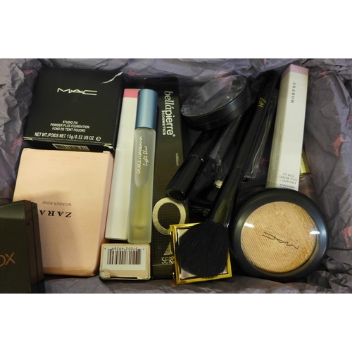 685 - Assorted cosmetics and perfumes including Mac (some unused), No.7, Michael Kors and Estee Lauder