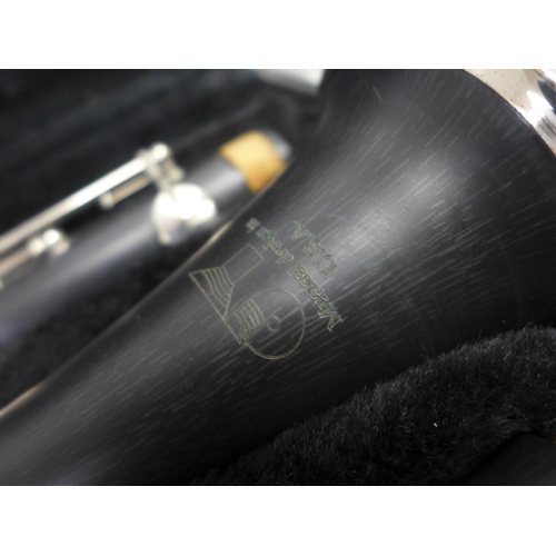 784 - A clarinet marked Musical Design in USA, cased