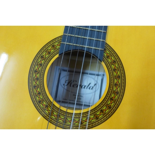 816 - A Herald HL44 acoustic guitar, John Hornby & Skewes