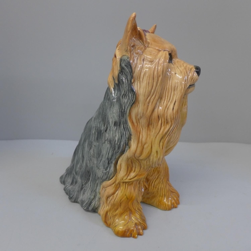 829 - A Beswick fireside Yorkshire Terrier, designed by Graham Tongue, 26cm