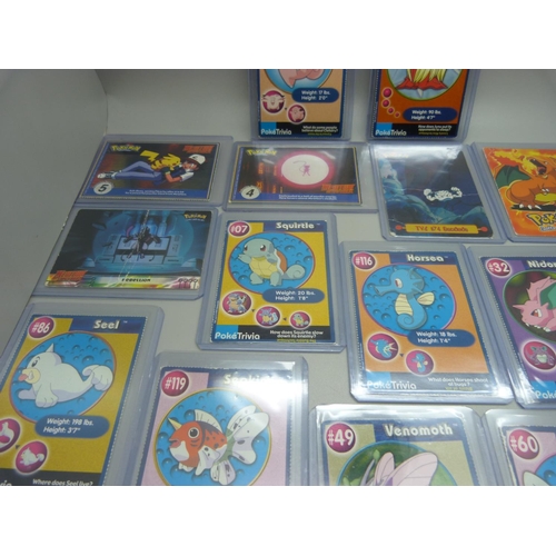 883 - Pokemon Trice Burger King cards and Topps cards including Charizard