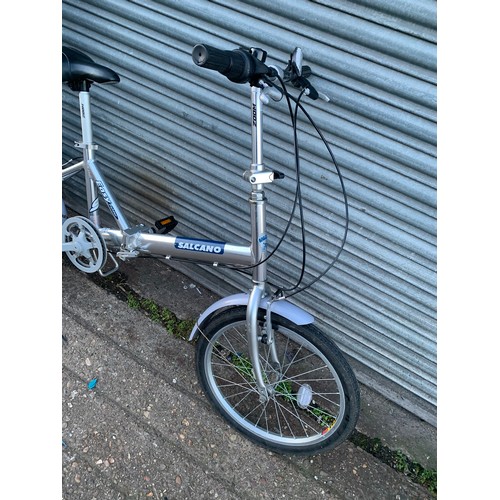 2149 - Salcano Easy Folder aluminium folding bike/bicycle - Police repossession