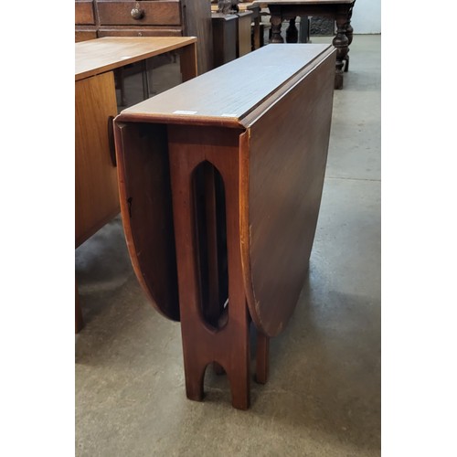 66 - A McIntosh teak drop-leaf table