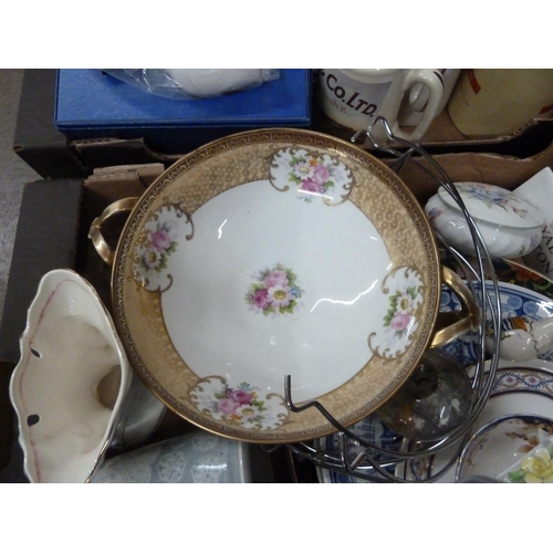 1117 - A collection of assorted china including Royal Doulton, Coalport and breweriana **PLEASE NOTE THIS L... 