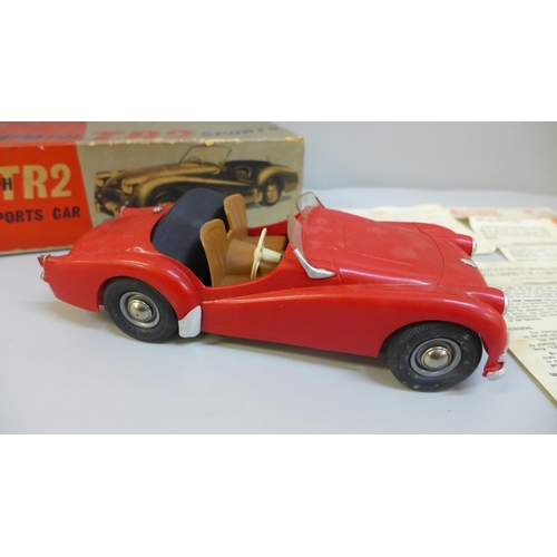 637 - A Victory Industries Triumph TR2 Sports Car, boxed