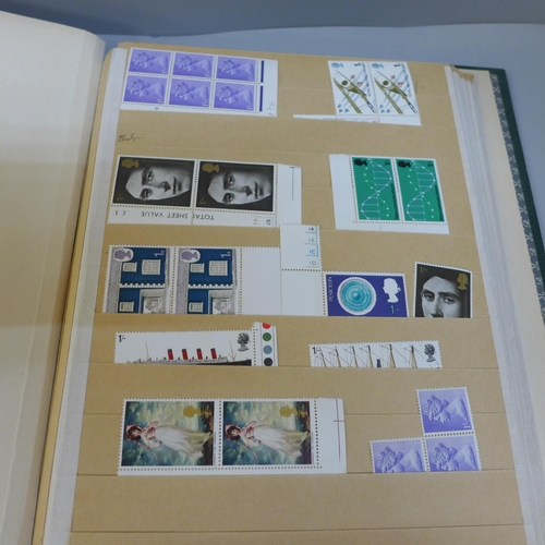 677 - An album of pre-decimal unused stamps