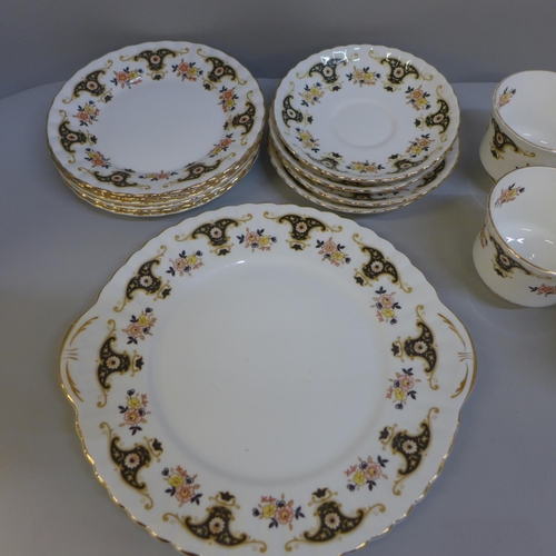 719A - A Royal Stafford tea set