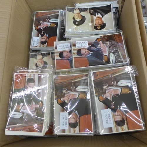 745 - Three boxes of unused postcard sets (totalling 300 sets) printed in the 1970's as part of the Sovere... 