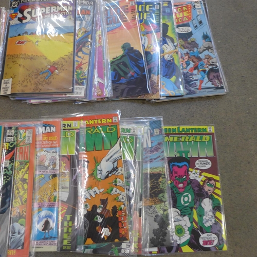 758 - Forty-five DC comics