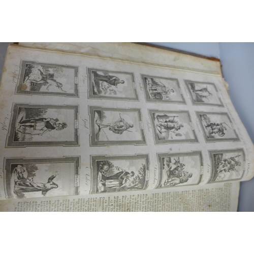 781 - One volume, Christians New and Complete Family Bible, circa 1780