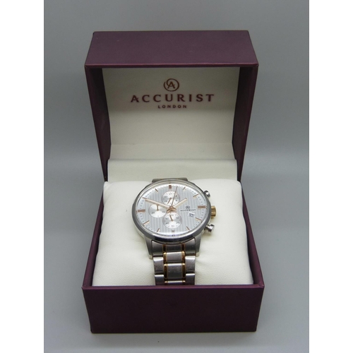 899 - An Accurist chronograph