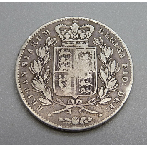 939 - A Queen Victoria 1847 crown