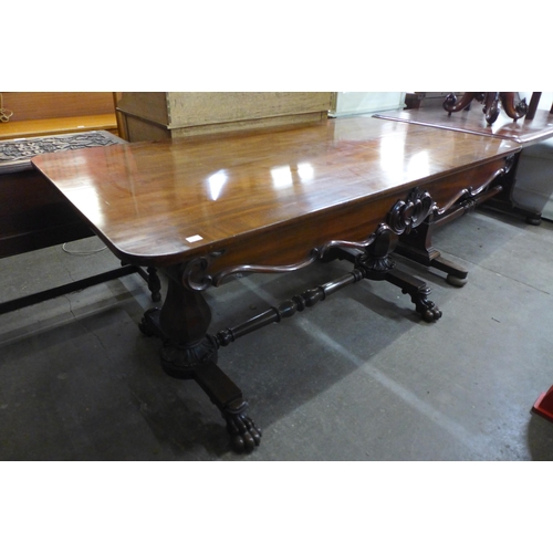 152 - A Regency mahogany library table