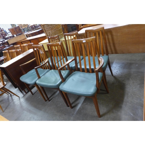 46 - A set of six G-Plan Fresco teak dining chairs