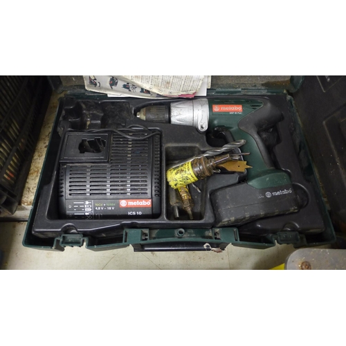 2006 - Metabo drill with battery and charger