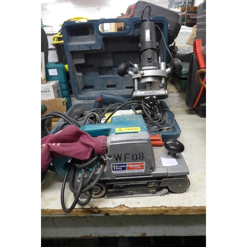 2010 - Makita electric sander, trend electric router, Bosch electric 110 planer - planer failed electrical ... 