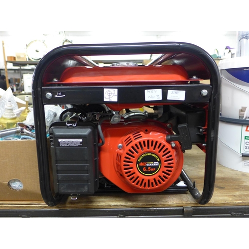 2180 - MiL Silent air cooled type generator in frame (ML8500W)