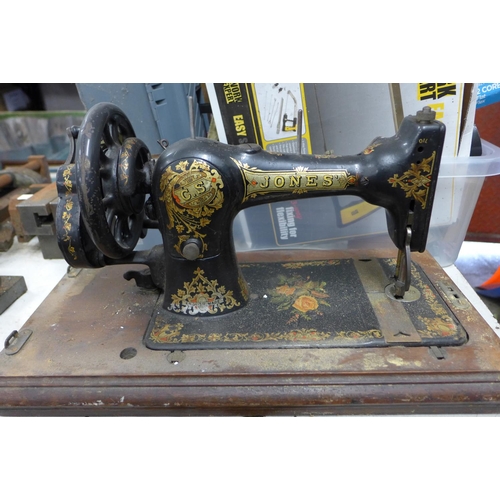 2196 - Jones sewing machine