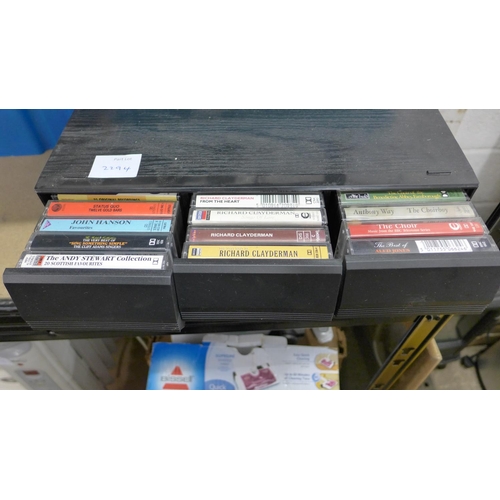 2294 - 2 Boxes of LP's & singles, CD's & tapes