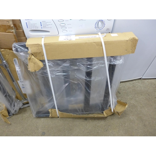 2310 - Sit-stand desktop workstation, unused, boxed and knurled exercise bar