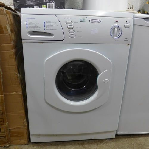 2314 - Hotpoint WM77 1200 spin washing machine