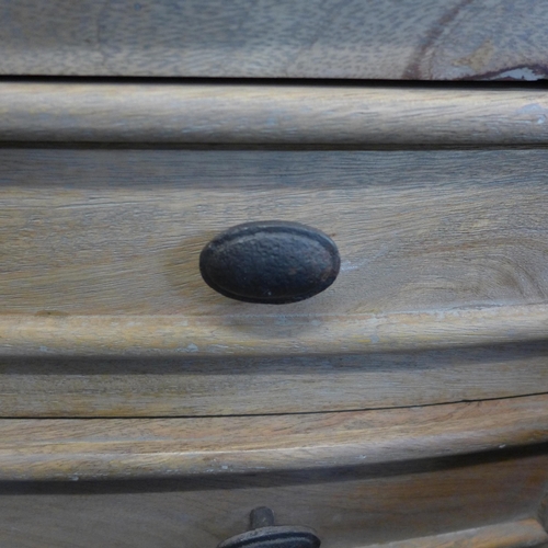 1540 - A French mango lamp table * this lot is subject to VAT