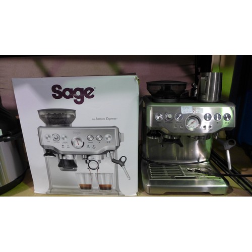 3474 - Sage Pump Coffee Machine, Original RRP - £449.99 +VAT (280 -365) *This lot is subject to VAT