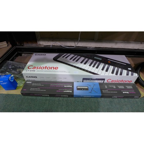 3473 - Casio Keyboard Ct-S195Ad Key-Lighting, Original RRP - £129.99 +VAT (280 -390) *This lot is subject t... 