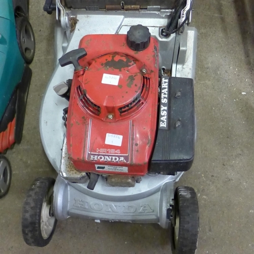 2407 - Honda rotary mower - works on push only