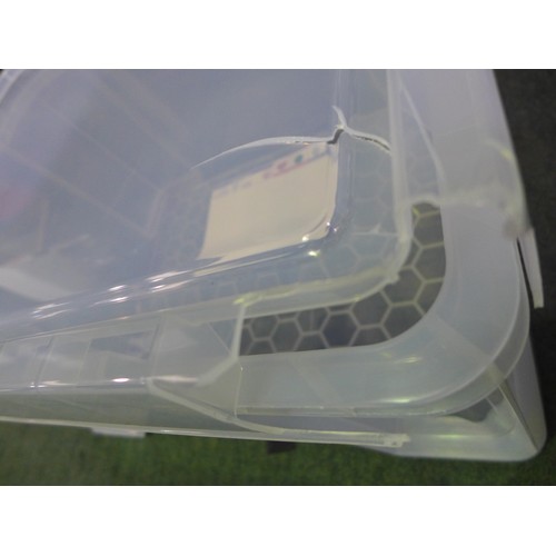 3465H - 145l Really Useful storage box with lid - damaged