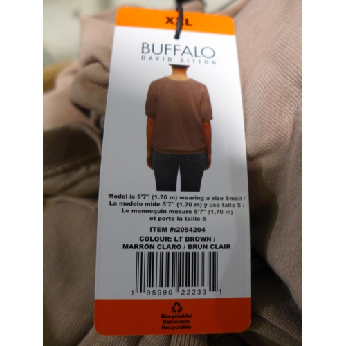 3015 - Box of women's light brown Buffalo loungewear - mixed sizes * this lot is subject to VAT